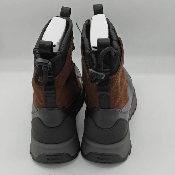 SOREL Scout 87 XT WP Tobacco Black Waterproof Boots Men’s Size 9 Leather main image 6
